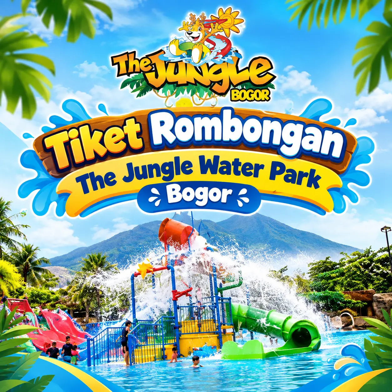 tiket rombongan the jungle waterpark